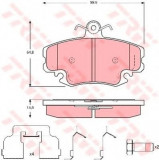 Set placute frana,frana disc RENAULT TWINGO II (CN0) (2007 - 2014) TRW GDB1635