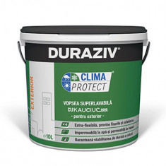 Vopsea lavabila cu Kauciuc pentru Exterior Duraziv 2.5l