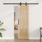 Ușă glisantă cu set de accesorii 61x198.5 cm Lemn masiv de pin