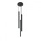 Lampă suspendată PASTELO 3P negru, Sollux Lighting