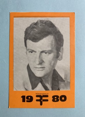 Calendar 1980 festivalul filmului la sate foto