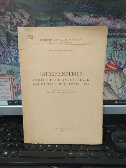&Icirc;ntreprinderile particulare industriale, comerciale și de transport, Mircea Biji, A. Nechita, C. Itigan, București 1947, 135