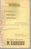 Mihai Eminescu. Studii si Articole - Grigore Scorpan, Editura Junimea, 1977, 364 pagini