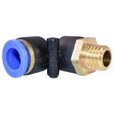 Mufa rapida cot din plastic cu surub metalic fi 10 si filet M12
