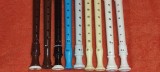 9 fluiere material abs impecabile hohner - arda - paco - dolmetsch - aulos