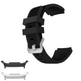 Curea silicon, compatibila Samsung Galaxy Watch9 40mm, Negru