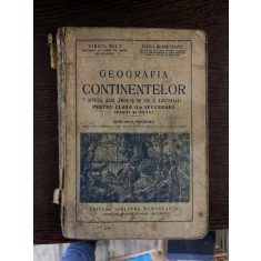 Virgil Hilt Geografia Continentelor (1938)
