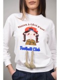 HANORAC SPORT FETITA FOOTBALL CLUB GIULIA Alb M-L