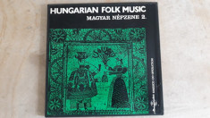 DISCURI VINIL LP - ALBUM 4 BUC. - MUZICA FOLK UNGARIA 2 - COOPERARE UNESCO 1972 foto