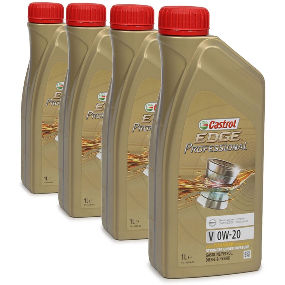 Set 4 Buc Ulei Motor Castrol Edge Professional Volvo V 0W-20 1L | Okazii.ro