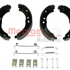 Set saboti frana, frana de mana PEUGEOT BOXER platou / sasiu (2006 - 2016) METZGER KR 215