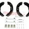 Set saboti frana, frana de mana PEUGEOT BOXER bus (2006 - 2016) METZGER KR 215
