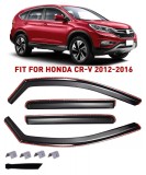 Set Paravanturi auto geamuri fata si spate, pentru HONDA CRV 2011-2016