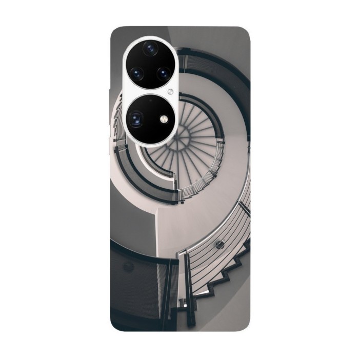 Husa compatibila cu Huawei Nova Y70 model Stairways to heaven, Silicon, TPU, Viceversa