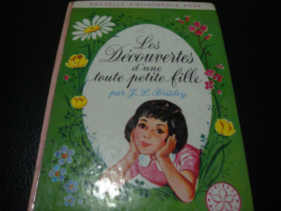 J. L. Prisley-Les Decouvertes d&amp;#039;une toute petite fille - 1968 - in franceza foto