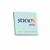 Notes Autoadeziv 76 X 76 Mm, 100 File, Stick&quot;n - Albastru Pastel