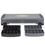 Cumpara ieftin Banca aerobic reglabila HMS AS005, 3 trepte, gri/negru, 250 kg