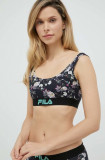 Fila sutien sport culoarea negru, modelator