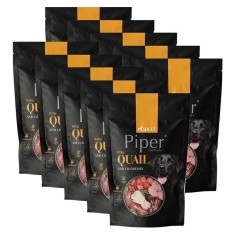 Piper Adult hrana la plic cu prepeli?a ?i meri?oare 10 x 500 g foto