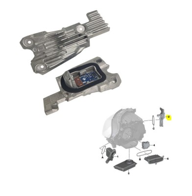 Modul LED BMW Seria 5 (F10/F11), 07.2013-08.2017, Seria 5 GT (F07), 07.2013-06.2017, partea stanga, pentru sistemul de iluminare statica in viraje; L foto