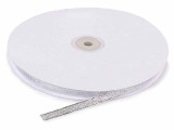 Cumpara ieftin Panglica textil argintiu mm 7 x 100 m