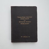 Prager Eisen - Industrie Gesellschaft und B&ouml;hmische Montan - Gesellschaft / Catalog de Profile Laminate (istoria industriei), Praga, 1904, 296 pagini