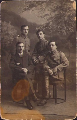 HST P320 Poză militari rom&amp;acirc;ni 1919 studio Splendid București foto