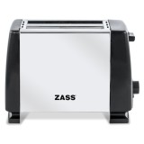 Prajitor de paine Zass ZST 08A, 800W, Toaster pentru 2 felii, Tava frimituri - NOU