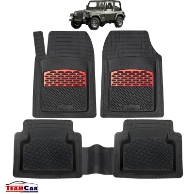 Jeep Wrangler TJ Covorase Auto TeamCar&amp;reg; Tip Tavita Compatibile (1997&amp;ndash;2006) Red foto