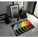 Covor Camera Copii Model Pisici 11096-180, Marime 40 x 60 cm, Multicolor, Inaltime Fir 9 mm, Antialergic, Polipropilena, Gradinita, Cresa, Loc de Joac