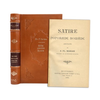 Simion Florea Marian, Satire poporane rom&amp;acirc;ne, 1893 foto