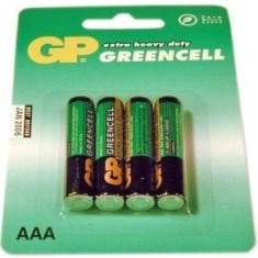 BATERIE GP BATTERIES AAA (R3), 1.5V, nealcalina, 4 buc., &quot;GP24G-BL4&quot; (timbru verde 0.32 lei)