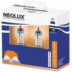 Set 2 becuri Halogen NEOLUX N472EL1-2SCB Extra Light 130%, H4, 60/55W, 12V foto