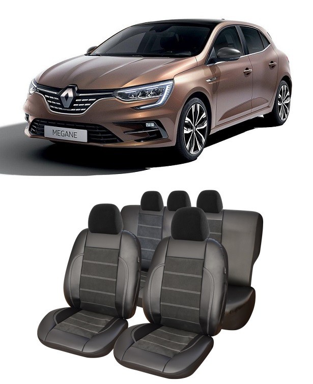 Set huse scaune piele Alcantara Renault Megane IV (2016-2020) | Okazii.ro