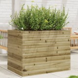 Cumpara ieftin Jardinieră de grădină, 90x60x68,5 cm, lemn de pin impregnat