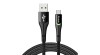 Mcdodo Magnificence CA-7960 Cablu USB la USB-C LED, 1m (negru)