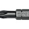 Bit profesional Yato 1 4 , 25mm, cap PZ2, HRC 58-62, realizat din otel forjat, cu acoperire anticoroziva