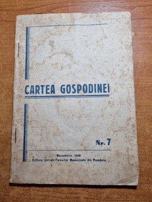carte de bucate-cartea gospodinei-decembrie 1949-crestere si prepararea porcului foto