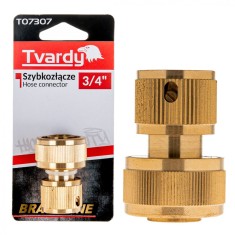 Conector rapid 3 / 4&quot; Brass-Line, Tvardy T07307