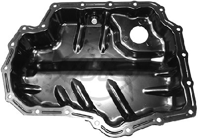 Baie ulei motor Audi A1 (8x), 04.2010-01.2015; A1 (8x), 12.2014-; A3 (8v), 06.2012-; Q3 (8u), 06.2011-02.2015; Q3 (8u), 01.2015-, 1.4 TSI, metal foto