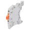 Terminal &Icirc;mbinare Șine 0,2-4mm2 2 Borne Gri 5,2mm