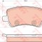 Set placute frana,frana disc VOLVO V70 III (BW) (2007 - 2016) TRW GDB1685