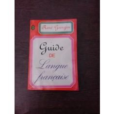 Guide de language francaise - Rene Georgin