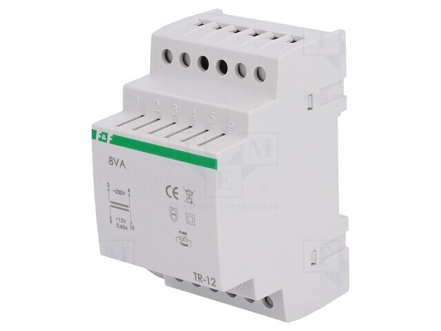 Transformator Alimentare 12V 0,66A 8VA 230VAC TR-12