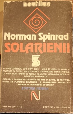 Norman Spinrad - Solarienii foto