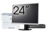 Pachet Calculator Second Hand HP Prodesk 600 G2 Mini PC, Intel Core i5-6500T 2.50GHz, 8GB DDR4, 256GB SSD + Monitor 24&amp;quot; &amp; Imprimanta Brother HL-L