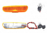 Lampa semnalizare Volvo S40/V40 (Vs/Vw), 07.1995-07.2000, fata/spate, Dreapta (fata), Stanga (spate), in bara; portocaliu; cu suport becuri; omologar, Depo