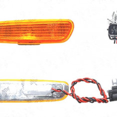 Lampa semnalizare Volvo S40/V40 (Vs/Vw), 07.1995-07.2000, fata/spate, Dreapta (fata), Stanga (spate), in bara; portocaliu; cu suport becuri; omologar