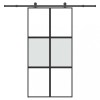 VidaXL Ușă glisantă cu set de feronerie sticlă temperată și aluminiu 3332976
