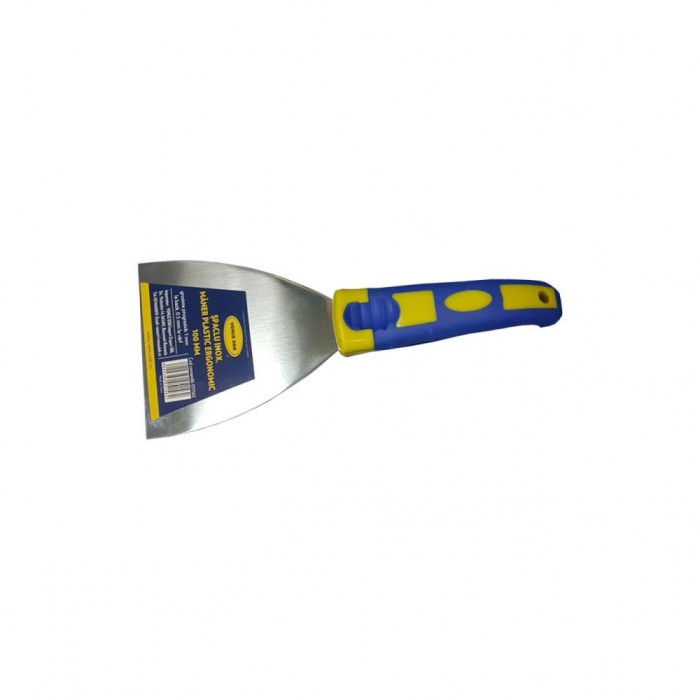 Spaclu inox, maner plastic ergonomic 100 mm, DSH 051562